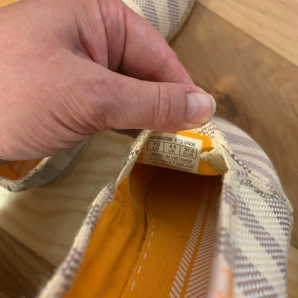 Keds Breton striped espadrilles size 7